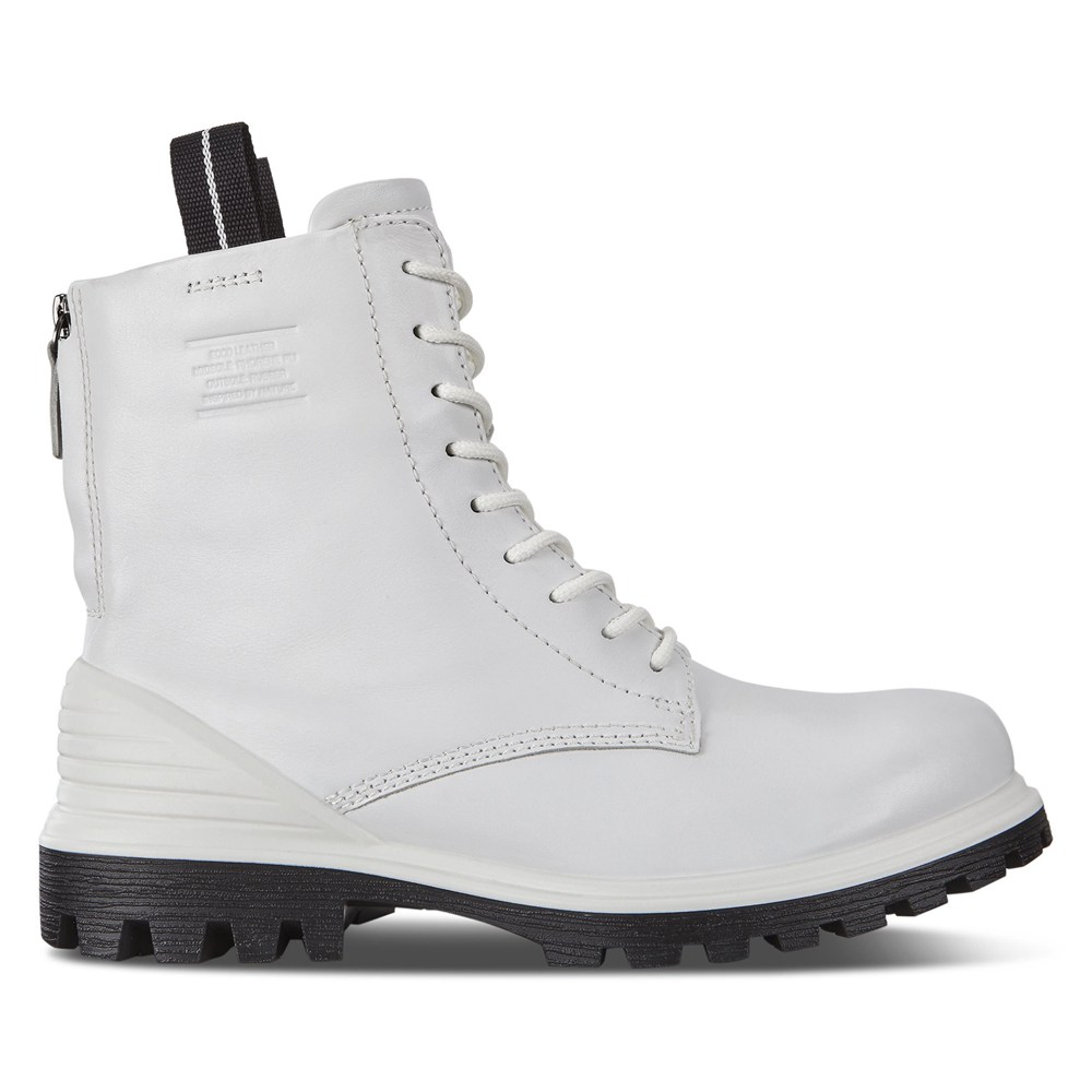 Womens Boots - ECCO Tredtray - White - 3149NHFIS